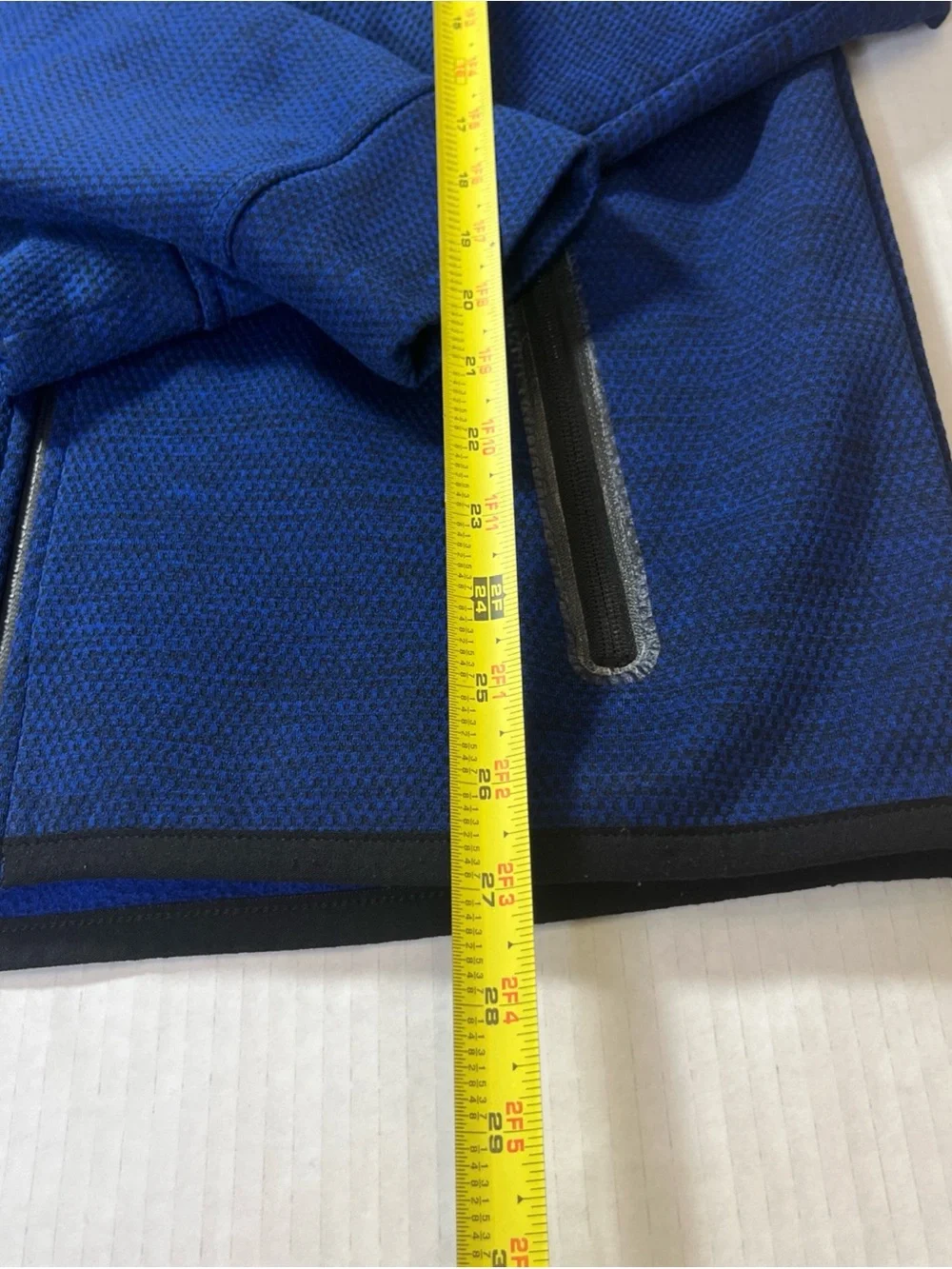 American Eagle Outfitters Men’s Blue Performance Full Zip Hoodie Size Medium